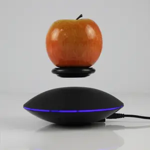 Creative Floating Display Stand 360-Degree Automatic Rotation Multi-Functional for Bedroom Office Exhibition Hall Coffee Table Best Gift Stylish Functional Design