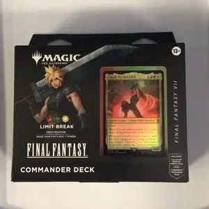 Limit Break Final Fantasy Commander Deck- Magic the Gathering Commander Deck