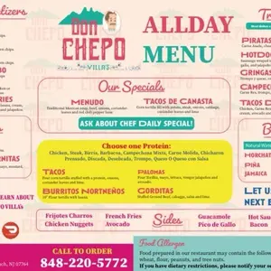 ️ Custom Banner Menu – Design & Print