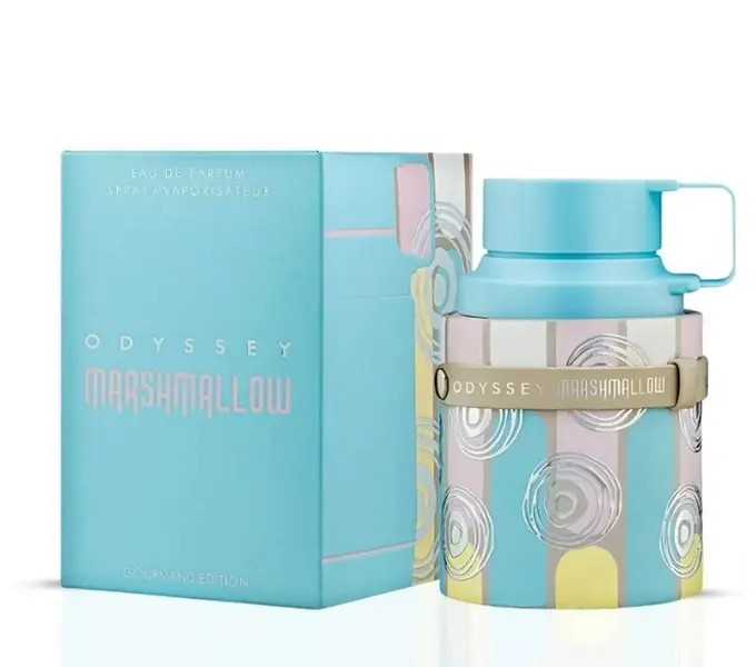Armaf Odyssey Marshmallow 100ml Perfume for Women and Men Floral Fruity Gourmand Scent with Coconut Apple Peony Lemon and Lily of the Valley Notes