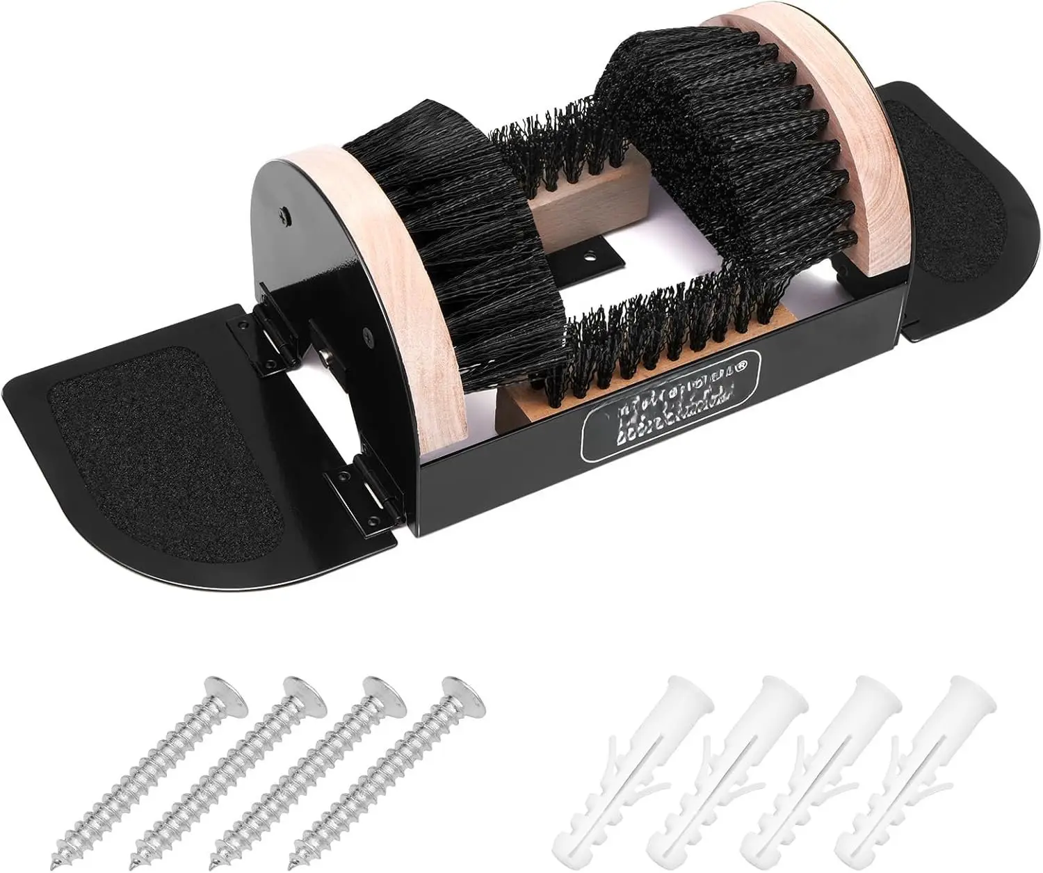 Boot Brush Scraper Outdoor  Heavy Duty Boot  & Shoe Cleaner Brush with Sturdy Bristles  Resistant Boot Cleaner for Mud, Dirt & Snow  Durable Outdoor Boot Scrapers with Brushes