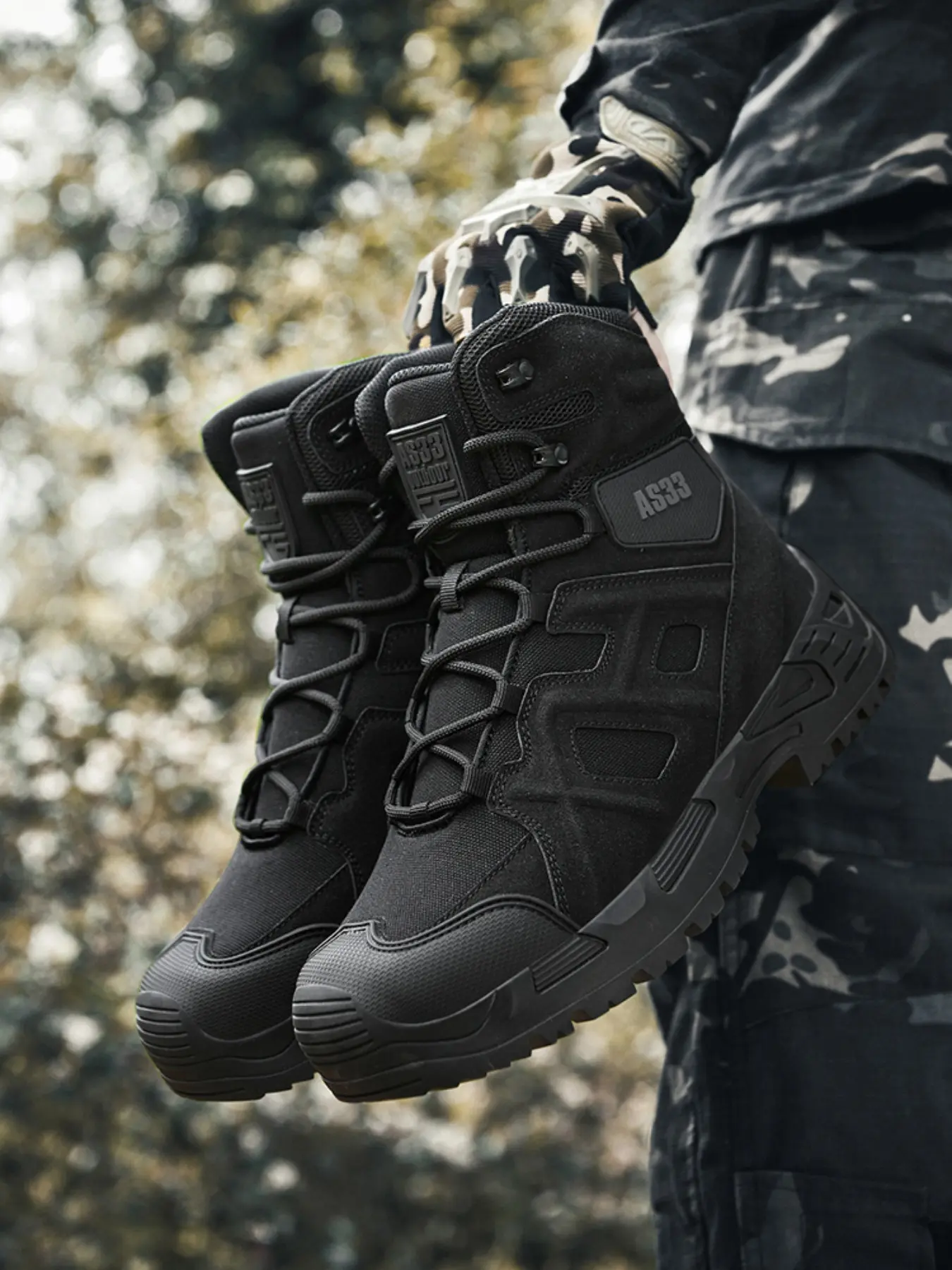 Men's Fashion Hiking Shoes New Arrival, Elegant, Suitable for Outdoor Sports, Mountain Climbing, Rock Climbing, Snowboarding