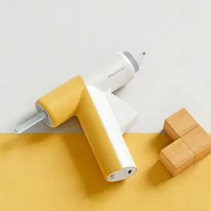 Cordless Electric Glue Gun – Smart Hot Melt, One-Click Glue, 15s Fast Bonding, Anti-Burn & Labor-Saving, Perfect for DIY, Crafts & Quick Repairs