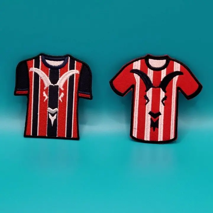 CHIVAS DE GUADALAJARA JERSEY PATCH SET 2 PCS EMBROIDERED IRON-ON