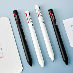 2-Pack Four-Color Click Pens Set, Ballpoint Pen Set, Smooth Writing, Ideal for Daily Use, Perfect Gift for Holidays and Birthdays