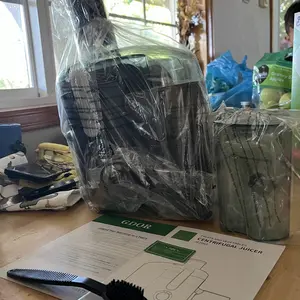 Product Review of 800/1200/1300 W+2.5/3/ 3.2 inch Feed Chute Juicer with Titanium Enhanced Cut Disc,Dual Speeds Centrifugal Extractor Machines for Fruits,Veggies from C**3