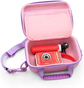 CASEMATIX Pink Protective Camera Case for VTech Kidizoom Creator Cam with EVA Exterior & Padded Interior for Safe Storage and Travel Friendly Compact Design