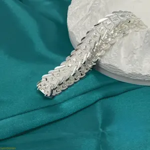 Creative 12mm Wide-Band Coin Bracelet — Simple & Elegant, Hypoallergenic — Perfect for Daily Wear and Parties — An Ideal Fashion Jewelry Gift with Healing Significance