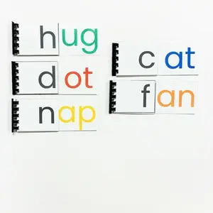 Read and Rhyme Flip Activity Books - Set of 5 Books for Reading and Rhyming Words