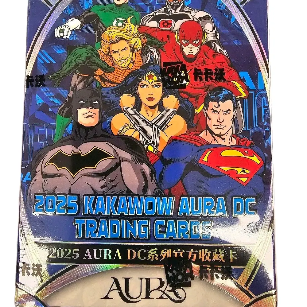 Aura DC Card Hobby Box, Factory-Sealed Collectible Non-Sports Trading Cards, Collectible Trading Cards