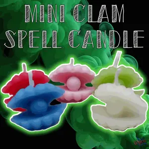 Mini Clam | Spell Candles 5pc
