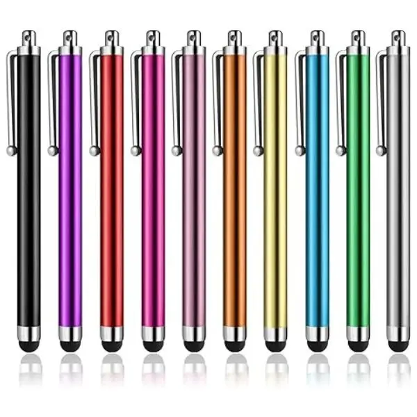 Stylus Pens for Touch Screens, Abiarst High Precision Universal Stylus for iPad iPhone Tablets Samsung Galaxy All Capacitive Touch Screens (10-Pack)