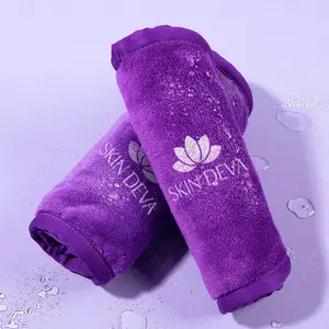 Skin Deva Reusable Makeup Remover Cloth - Ultra-Soft Microfiber Face Washcloth for Gentle Cleansing