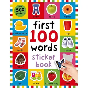 First 100 Stickers: Words: Over 500 Stickers Paperback – Sticker Book, September 22, 2015