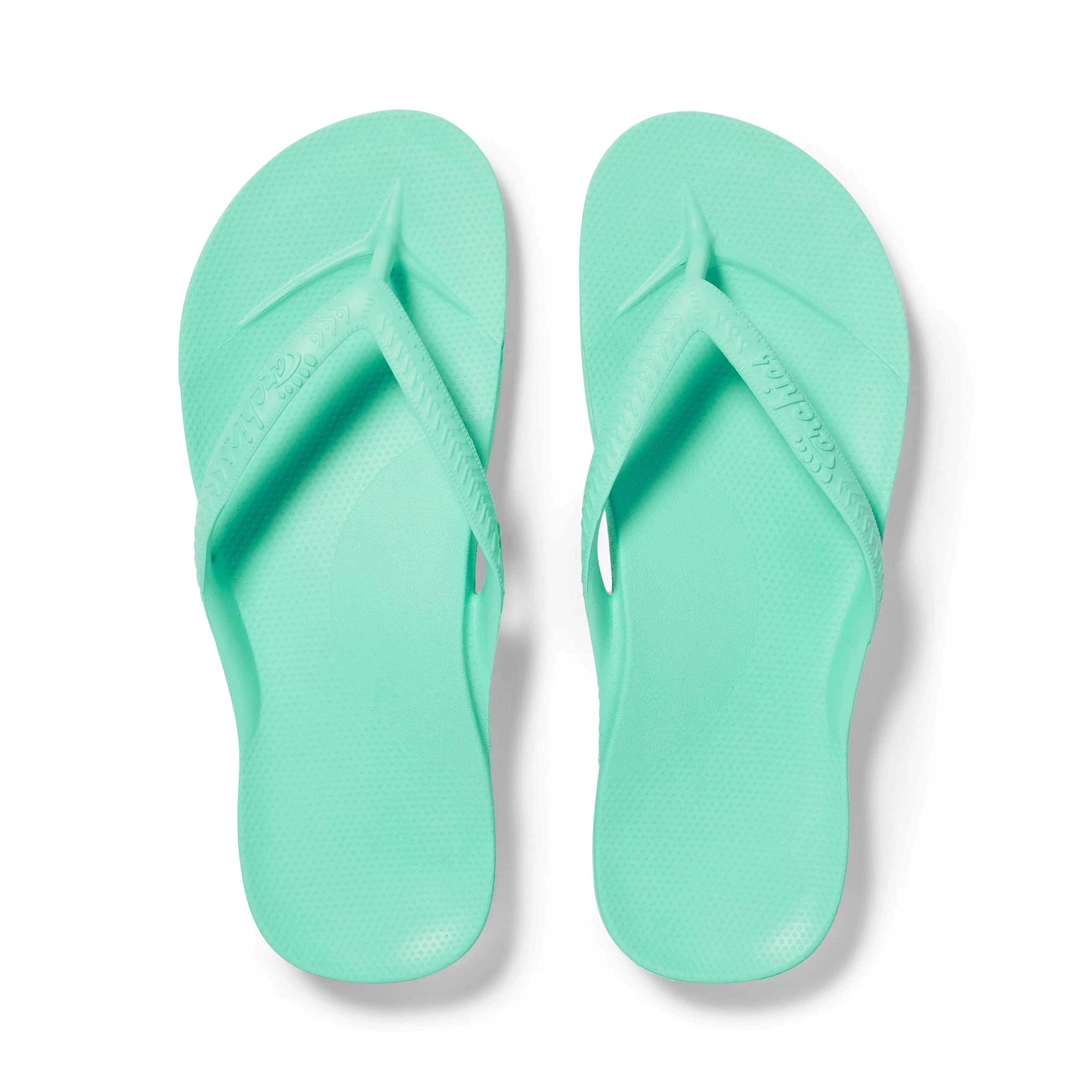 ARCHIES | Mint Arch Support Flip Flops for Men & Women – Orthotic Sandals for Plantar Fasciitis Relief – Lightweight, Cushioning, Shock-Absorbing Slippers, Sandals for Walking, Foot Pain & All-Day Comfort