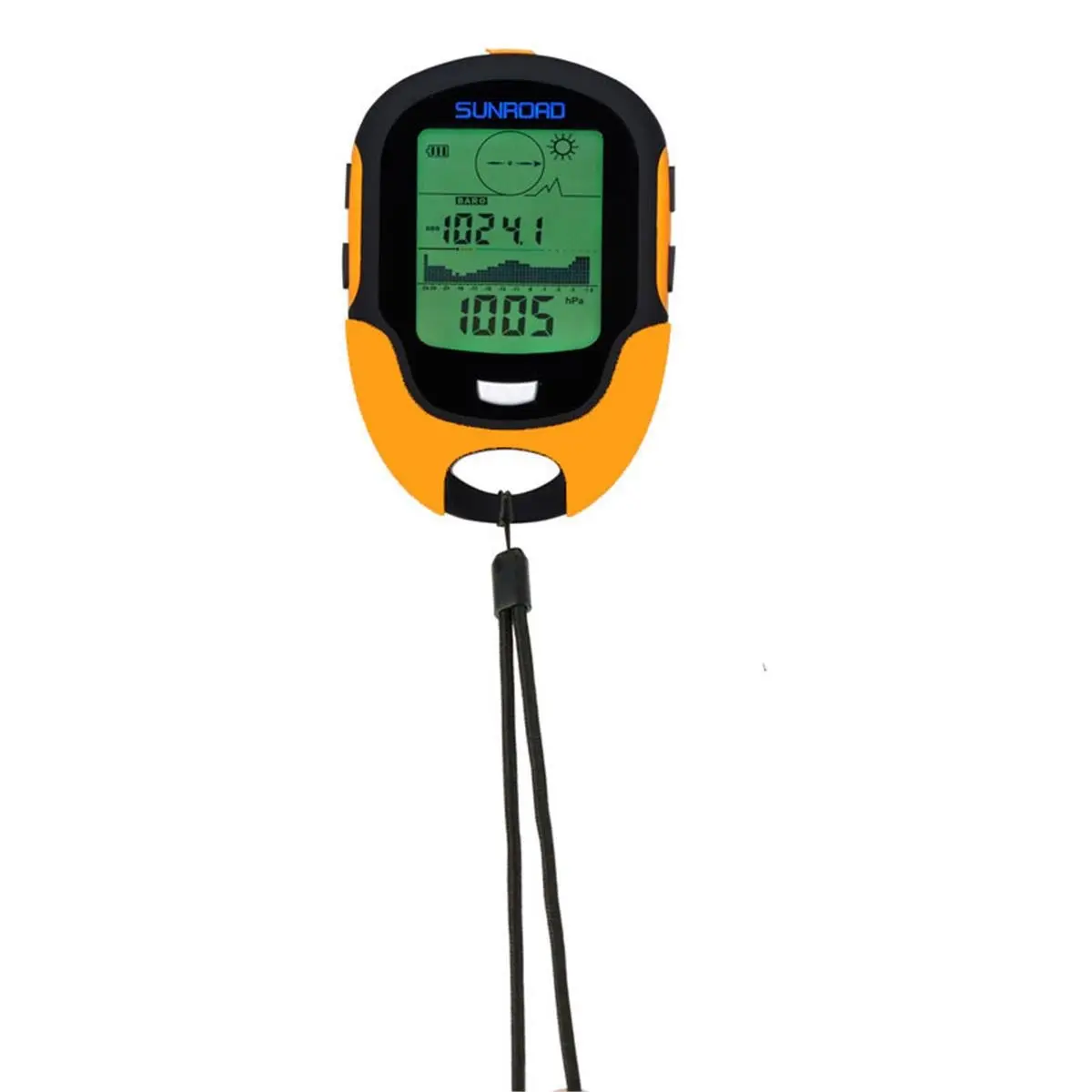 212 MAIN Multifunction Military Digital Altimeter - Compass, Barometer, Thermometer, Hygrometer, Weather Watch - IPX4 Waterresistant for Sports, Boating Activities