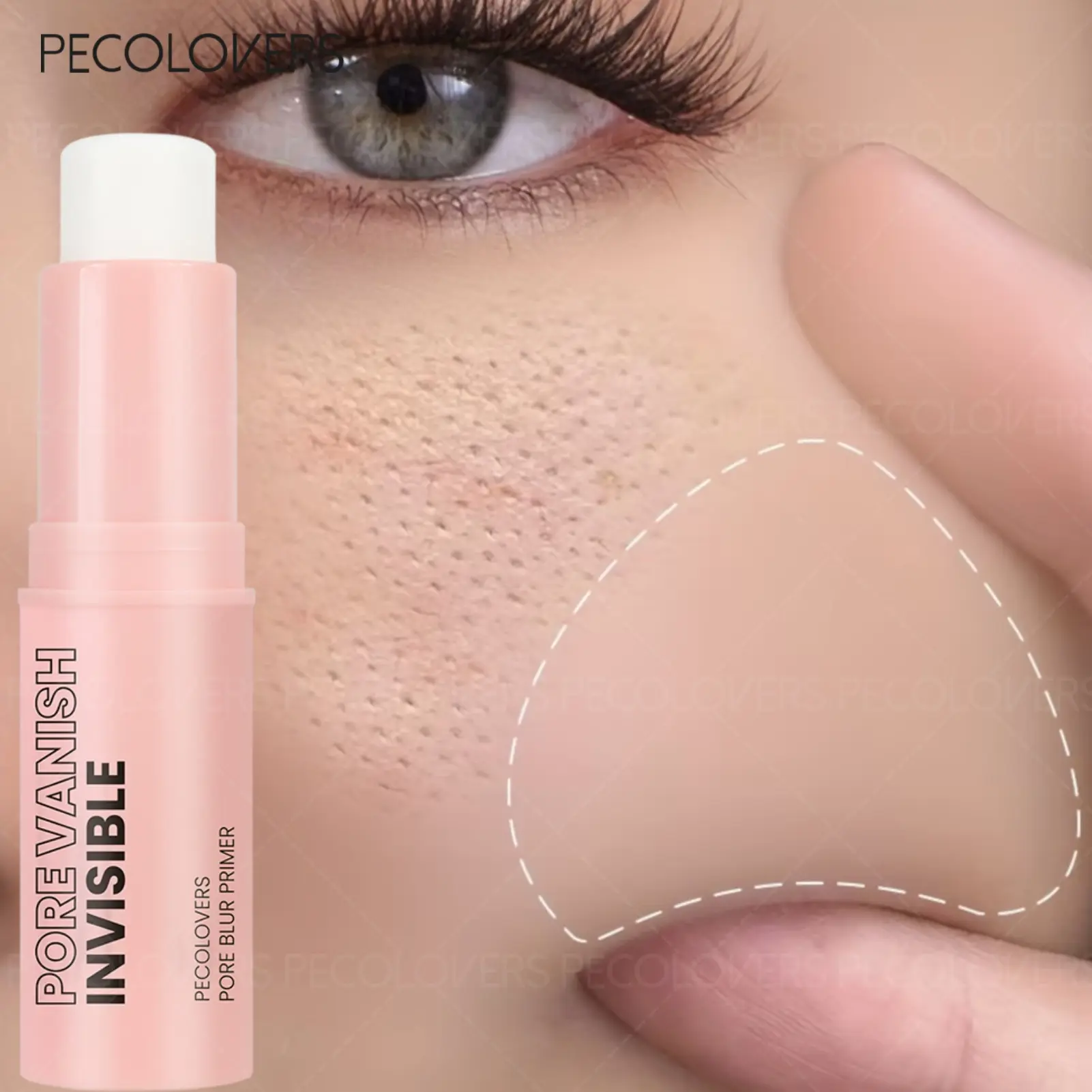 Magical Pore Eraser Stick Invisible Pore Concealer Isolating Makeup Front Stick Pore Refiner Primer for Face Hydrating Pen
