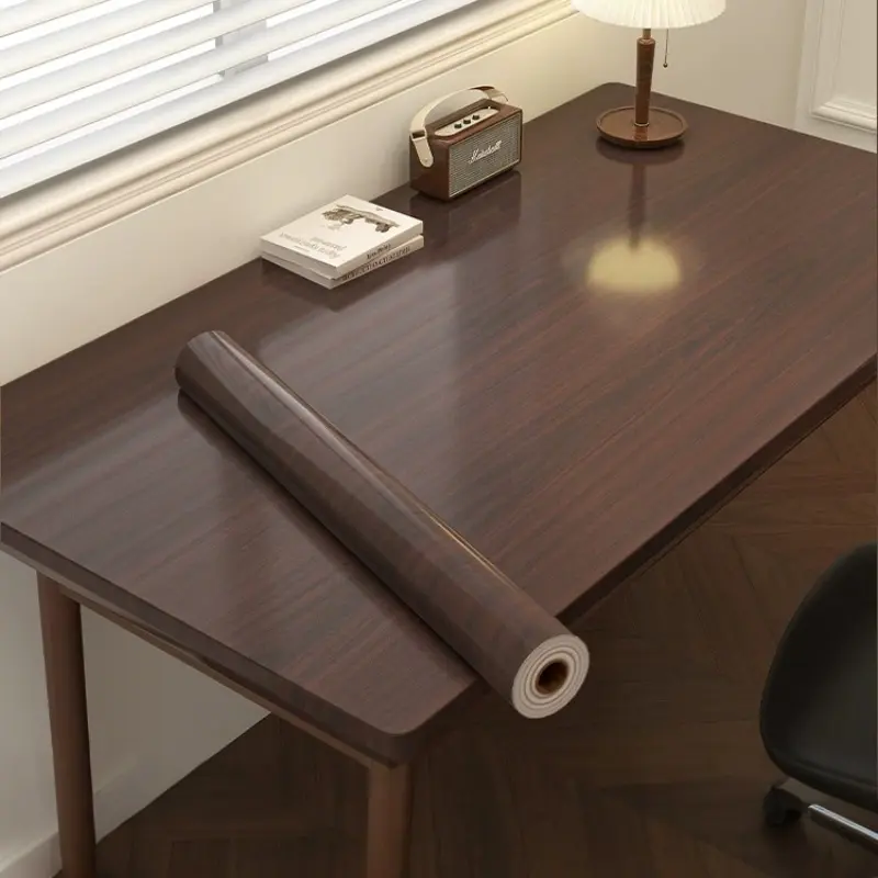 Vintage Wood Grain Desktop Contact Paper, Sticky Wallpaper Peel And Stick, Self Adhesive Wallpaper, Oil-Proof Waterproof Anti-Mold Removable Wallpaper, Kitchen Decor Home Accessories, Kitchen Counter, Peel And Stick Wallpaper Designs