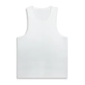 'White' Waffle Knit Tank Top