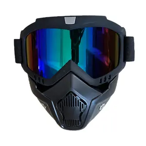 Tactical Face Shield Face Shield Goggles Outdoor Cycling Face Shield Windproof Sand Splashing Dust-proof Goggles
