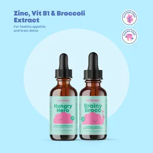 JoySpring Nutrition & Brain Support Bundle | Hungry Hero + Brainy Brocc