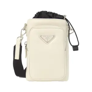 Pre-owned PRADA Calfskin Small Leather Goods VITELLO SOFTY phone case