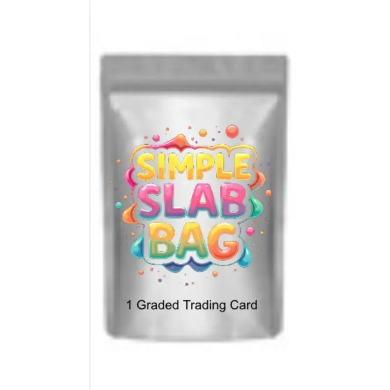 2026  Simple Slab Bag- 1 slab graded card from PSA, SGC, CGC, Beckett, Degree Grading, or a single premium hit in One Touch.