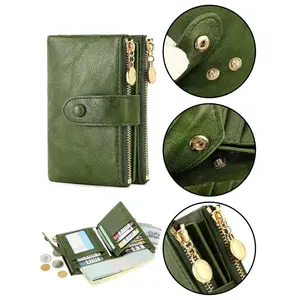 Chic Retro Bifold Wallet for Women RFID Blocking Multi Card Slots Versatile & Lightweight Purse  Stylish & Functional Ideal for Everyday Use & Fashionable Girls