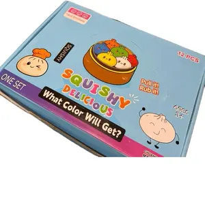 Mini Squishy Dumplings FULL CASE - Adorable Food-Themed  Toys for Adults and Kids