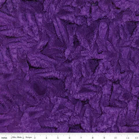 Fabric Riley Blake Purple Haze Hand Dyed Batiks by the Quarter Yard BT21000-176
