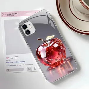Crystal Fruit is suitable for【iPhone 11】high-end electroplated glass case, making your phone unique --975