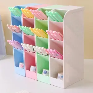 Kawaii Creative fashion oblique pen holder wheat stalk Pencil Holder