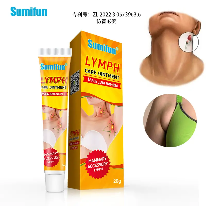Lymphatic Care Cream, 20 g — Herbal topical cream for soothing underarm and neck areas