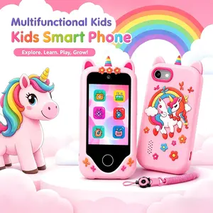 Toy Smartphone Learning Machine with Dual Cameras, Fun Games, Cute Filters, Ideal Gift for Holidays and Birthdays, Perfect for Kids