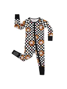 babee Reshinee Bamboo Viscose Toddler Convertible Footie Pajama for Baby Boys & Girls, Sleep & Play Footed PJs, One Piece Jumpsuits