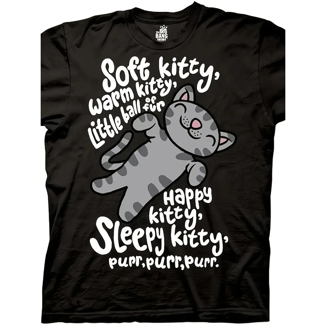 Womens Cotton Short Sleeve Graphic T Shirt Cute Sleepy Kitty Cat Print Soft Cozy Aesthetic Casual Everyday Top For Cat Lovers Lounge Travel Streetwear Outfit