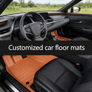 Custom Car Floor Mat, Weather Tech Mats For Cars, For VW Golf 5 gti 2004~2008 Peugeot 307 SW 2009~2012 Honda City 2008~2012 Left/Right-hand Drive Auto Interior Accessories Stripe Styling Carpet Waterproof Design Full Coverage