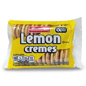 Uncle Al's Lemon Cremes Cookies, 5 Oz, 2 Packs