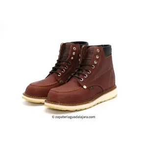 MOC TOE 6" SHEDRON LEATHER WORK BOOT-HB80150