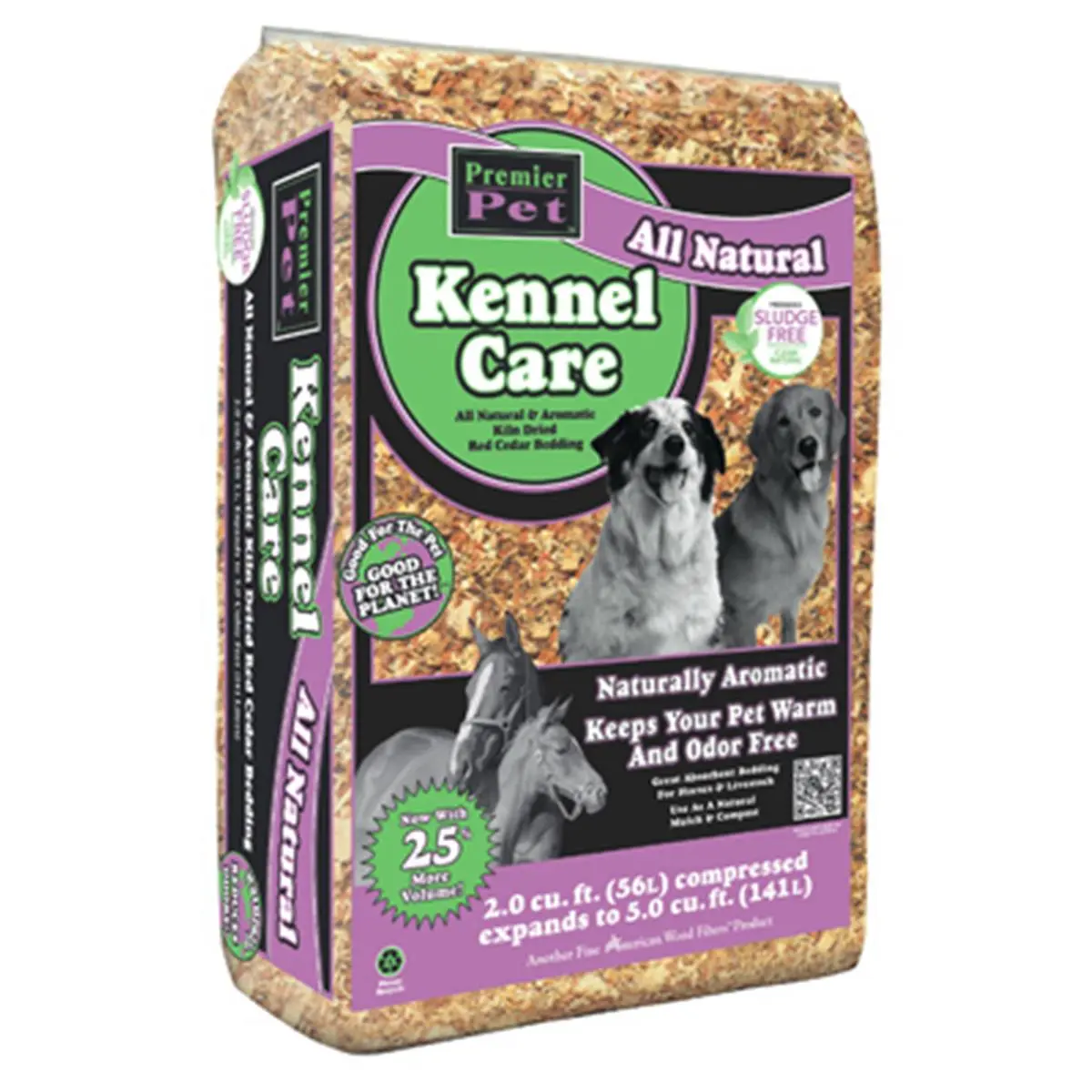 212 MAIN Eastern Red Cedar Bedding - 5.0 American Wood Fibers Outdoor Kennel Care Bedding for Pets, Natural Aromatic Reptile & Amphibian Decoration Supply