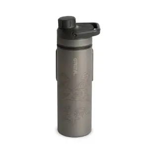 16.9oz UltraPress Ti Purifier - 500 ml - Electroadsorption and ultra-powdered activated carbon.