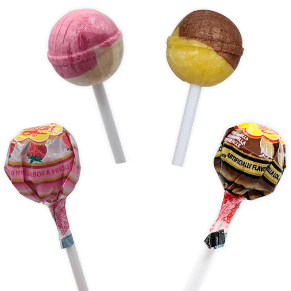 Chupa Chups Nieve Sweet Snack Candy, 40-Piece Pack