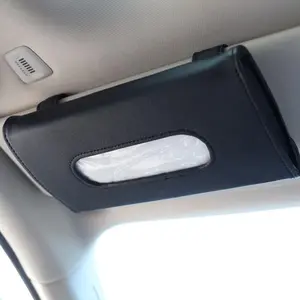 1 Pcs Car Tissue Box Towel Sets Car Sun Visor Tissue Box Holder Auto Interior Storage Decoration for BMW Car Accessories Car Storage Organizers
