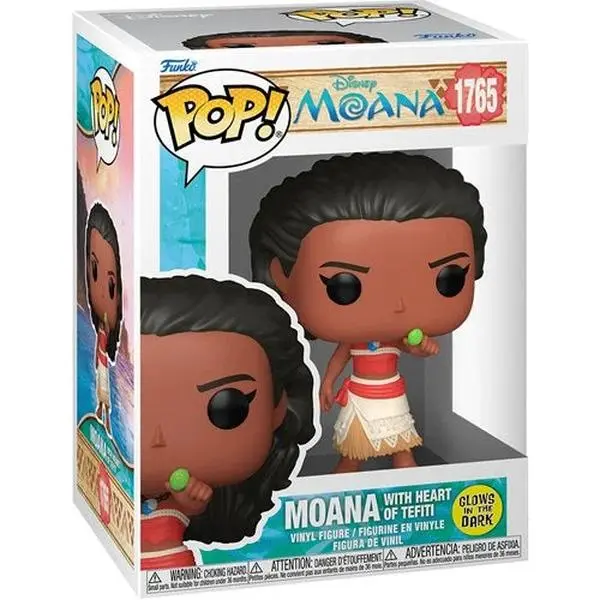 Disney Moana with Heart of Te Fiti Glow-in-the-Dark Funko Pop! Vinyl Figure #1765