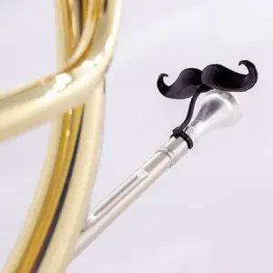 Brasstache Clip-on Mustache for Brass Mouthpieces