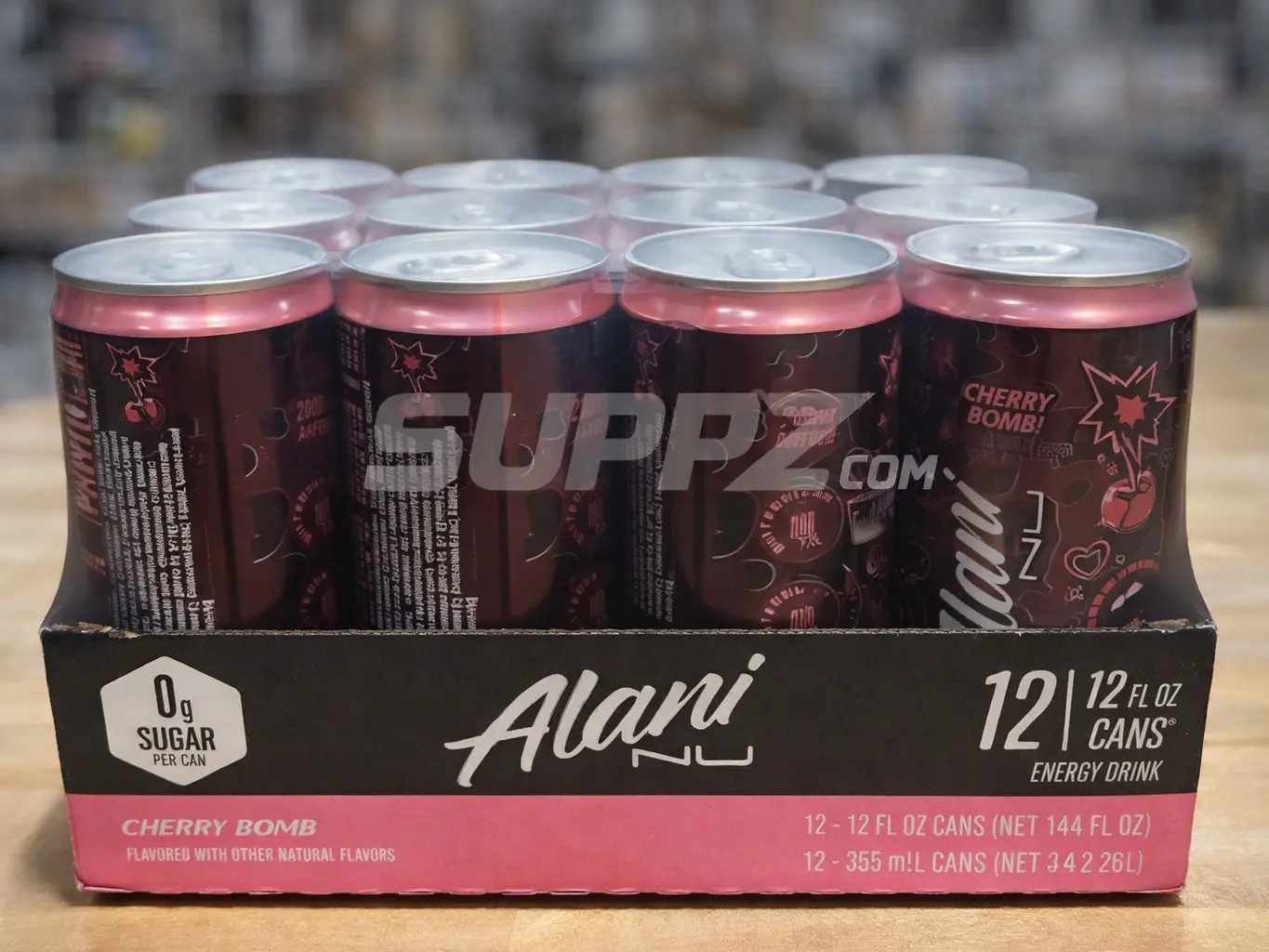 Alani Nu Energy Drink - 12 pack 0g Sugar 200mg Caffeine Case of 12 Zero Calorie Vitamin B6 B12 Boosted Beverage Sport