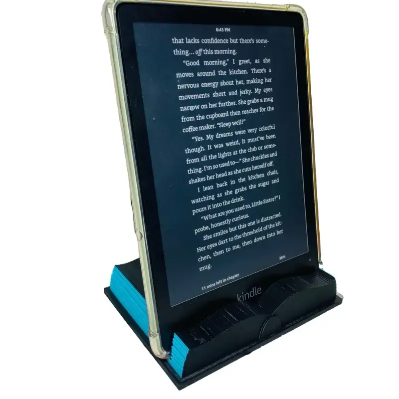 Kindle Book Stand - Adorable Design for Kindle Paperwhite - Versatile Colors - Ideal for Reading, Clicking - Compatible with Tablets, Computers, Smartphones - Tech Accessories, Electronics Accessories