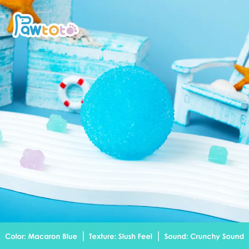 Macaron Blue (Slush Feel,Crunchy Sound)