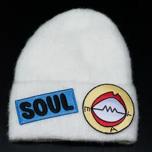 Aura+9999 Soul Eater Elastic Beanie, Cool Hats for Daily Fashion Accessory Use