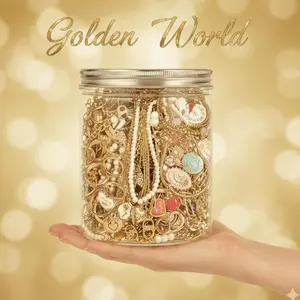 Fine Line Come and Choose Your Favorite Jewelry Jar! There Are  Sets To Choose From. You Can Easily Get Your Outfit Accessories and Give Them To Your Beloved One. (Without Storage Box)